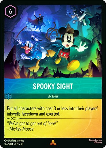 Spooky Sight (Cold Foil) - Con T de Tlacuache - Ravensburger