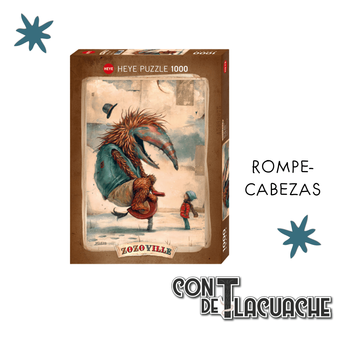 Spring Time (1000pzas) | Heye - Con T de Tlacuache - Zozoville