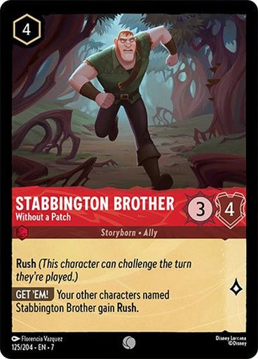Stabbington Brother - Without a Patch (Non - foil) - Con T de Tlacuache - Ravensburger
