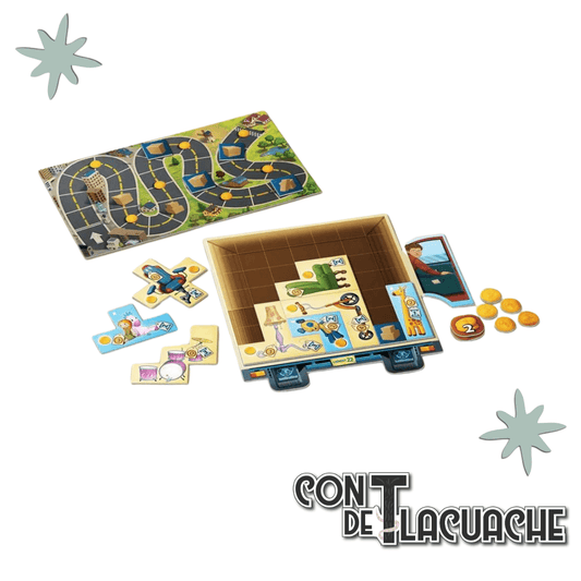 Stack'n Stuff: A Patchwork Game | Lookout Games - Con T de Tlacuache - Lookout Games