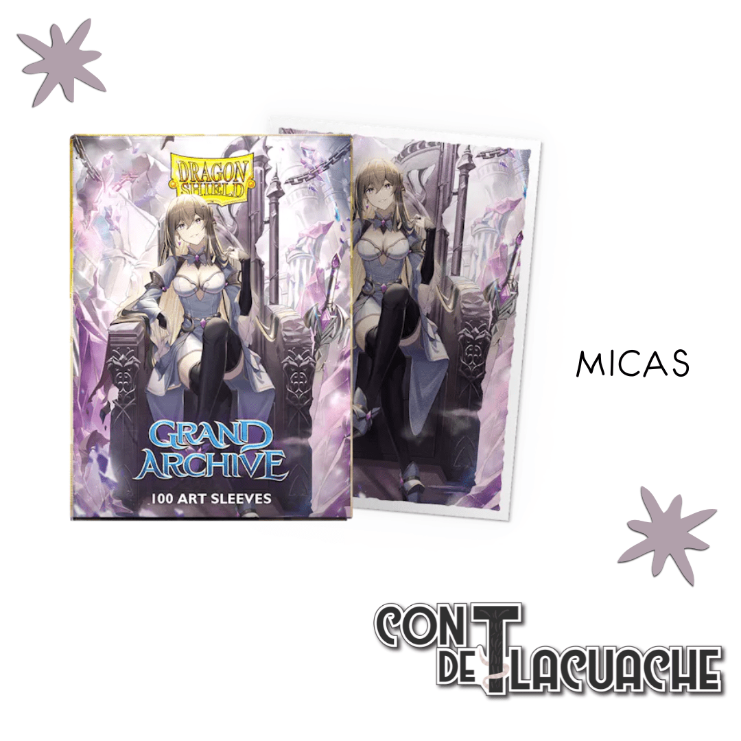 Standard - Matte 'Grand Archive' Merlin, Kingslayer (100) | Dragon Shield Sleeves - Con T de Tlacuache - Dragonshield
