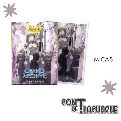 Standard - Matte 'Grand Archive' Merlin, Kingslayer (100) | Dragon Shield Sleeves - Con T de Tlacuache - Dragonshield