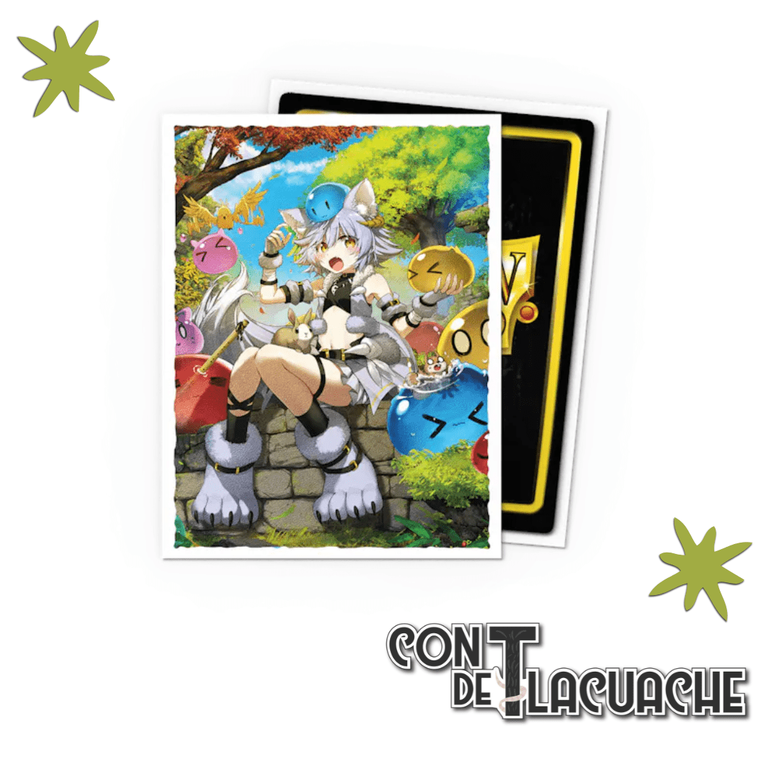 Standard - Matte 'Grand Archive' Silvie, Slime Sovereign (100) | Dragon Shield Sleeves - Con T de Tlacuache - Dragonshield