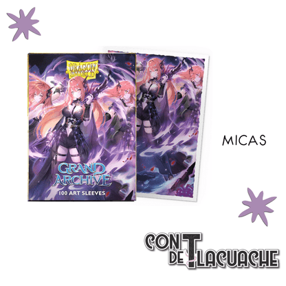 Standard - Matte 'Grand Archive' Tristan, Shadowdancer (100) | Dragon Shield Sleeves - Con T de Tlacuache - Dragonshield