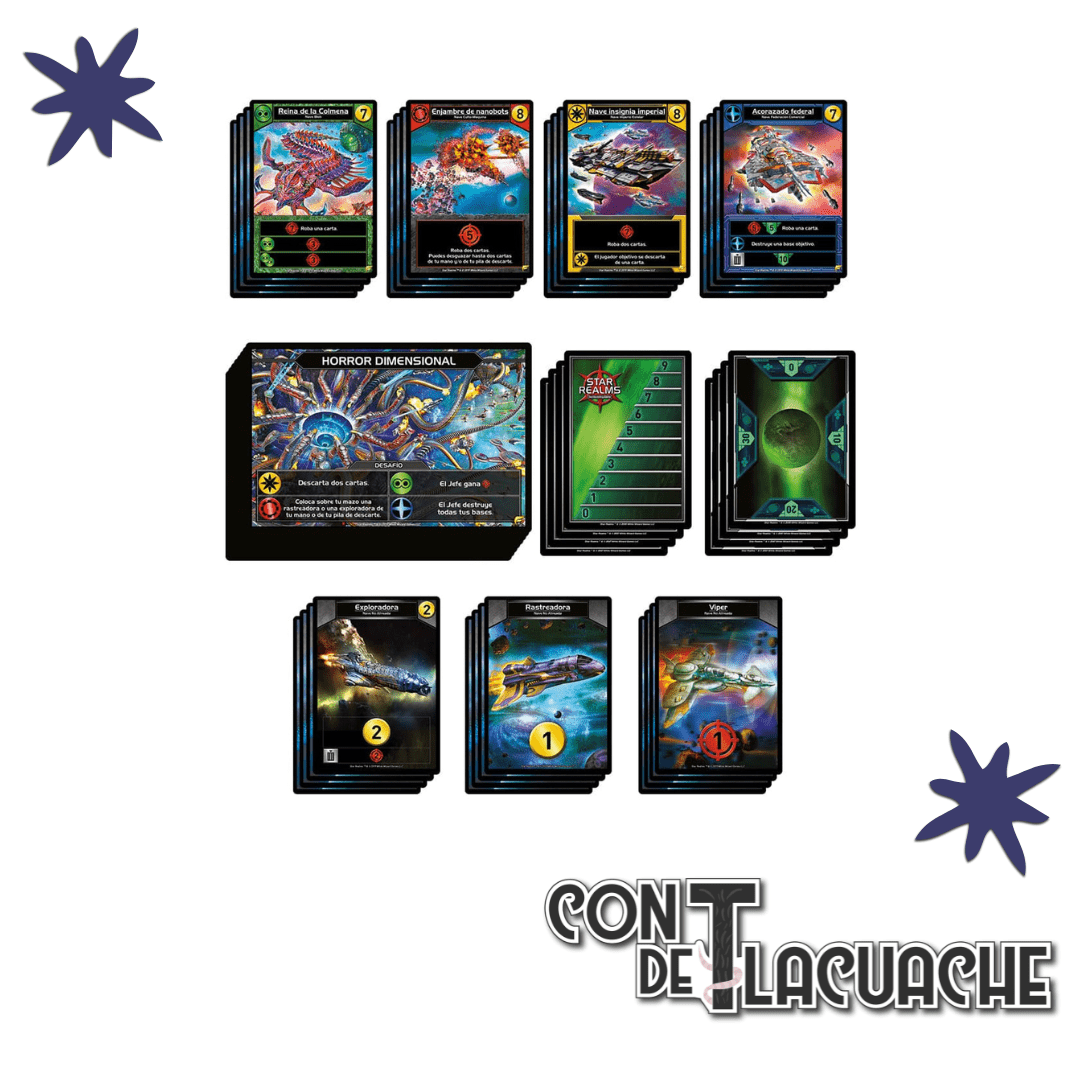 Star Realms: Frontiers | Devir - Con T de Tlacuache - Devir