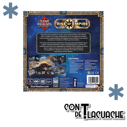 Star Realms: Rise of Empire | Devir - Con T de Tlacuache - Devir
