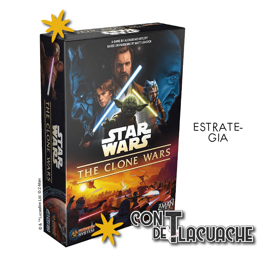 Star Wars Guerras Clon | Z - man Games - Con T de Tlacuache - Z - man Games