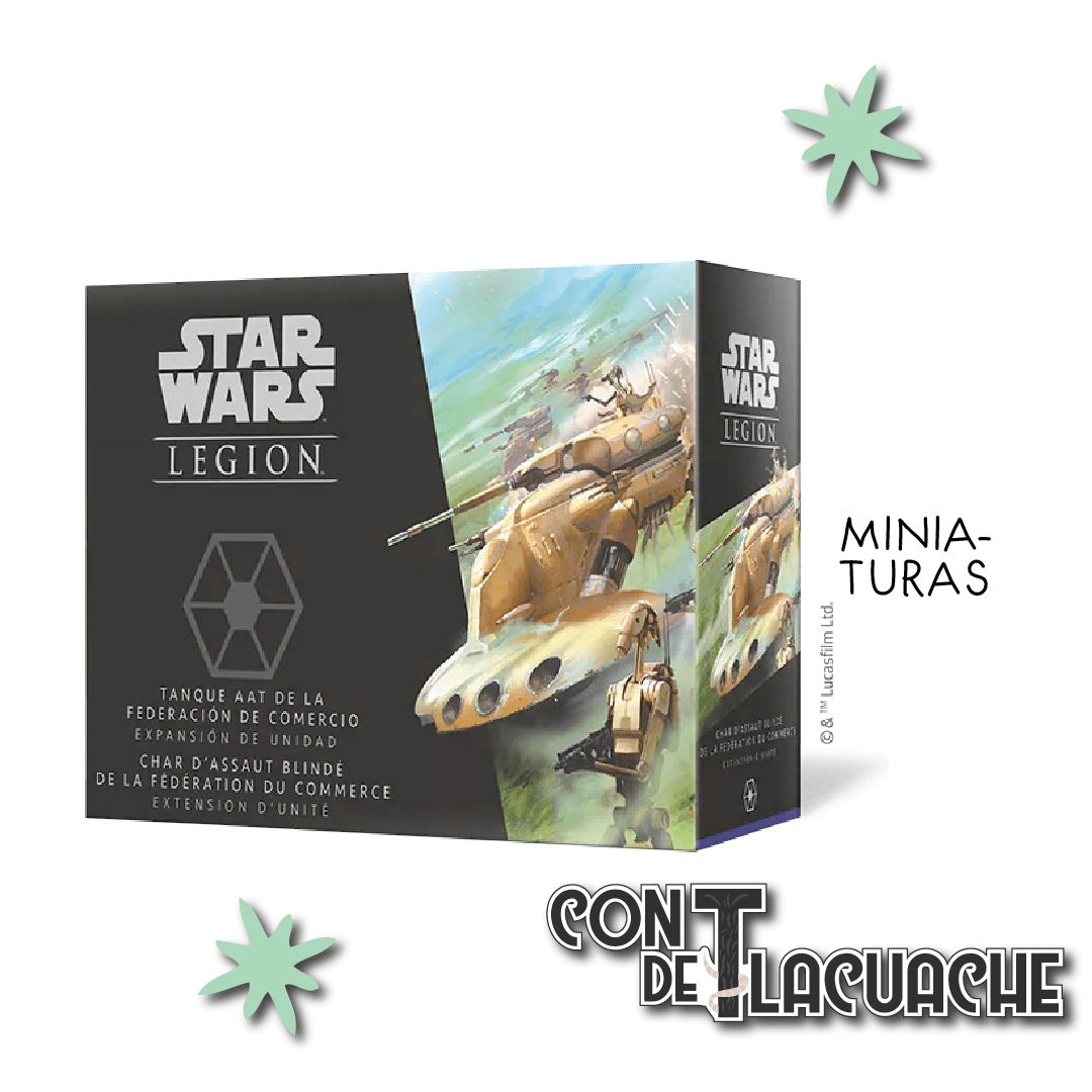 Star Wars Legion - AAT Trade Federation Battle Tank Unit | Asmodee - Con T de Tlacuache - Asmodee