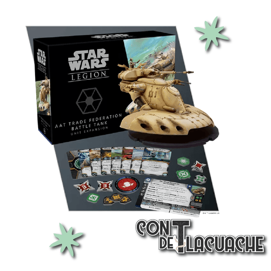 Star Wars Legion - AAT Trade Federation Battle Tank Unit | Asmodee - Con T de Tlacuache - Asmodee