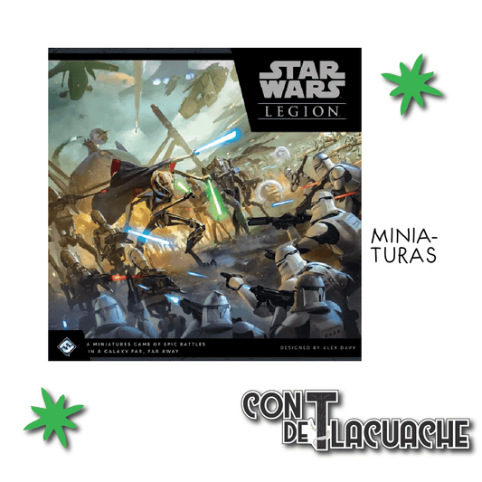 Star Wars Legion - Clone Wars Core Set | Fantasy Flight Games - Con T de Tlacuache - Fantasy Flight Games