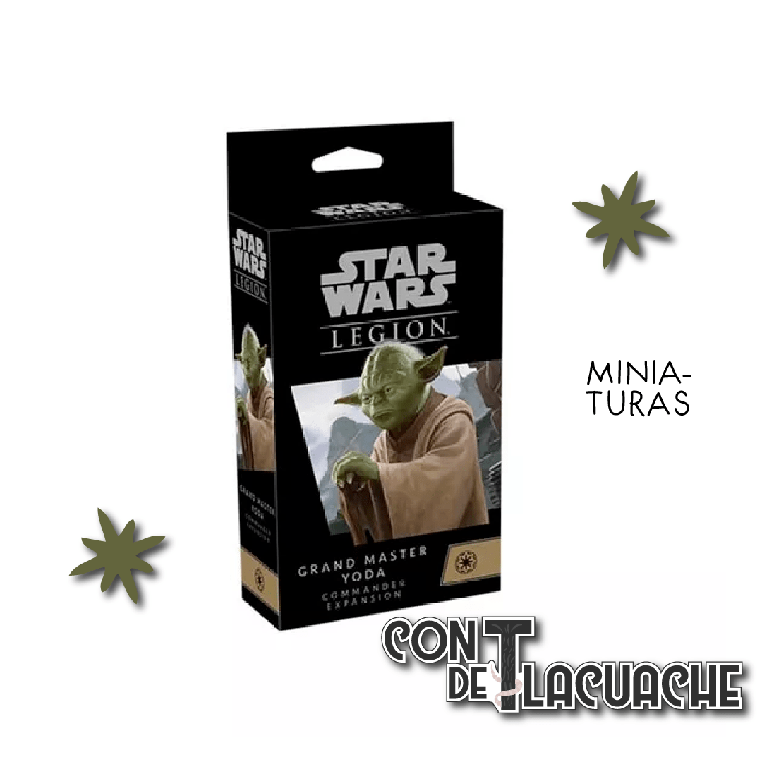 Star Wars Legion - Yoda Commander | Asmodee - Con T de Tlacuache - Asmodee