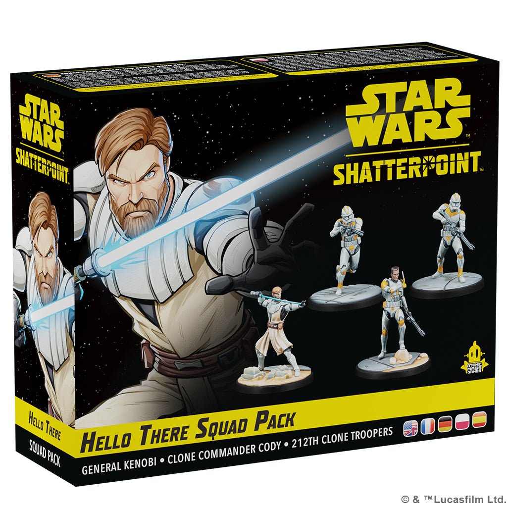Star Wars Shatterpoint Hello There Squad Pack | Atomic Mass - Con T de Tlacuache - Asmodee