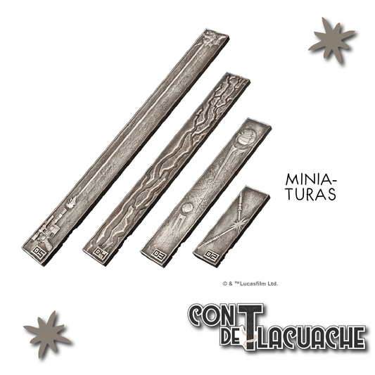 Star Wars Shatterpoint Measurement Tools | Atomic Mass - Con T de Tlacuache - Atomic Mass