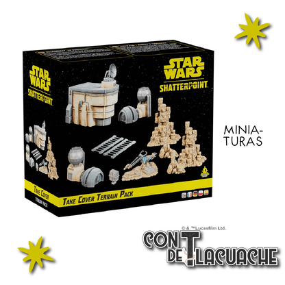 Star Wars Shatterpoint Take Cover Terrain Pack | Atomic Mass - Con T de Tlacuache - Atomic Mass