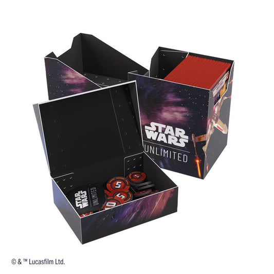 Star Wars: Unlimited Soft Crate - X - Wing/TIE Fighter | GameGenic - Con T de Tlacuache - GameGenic