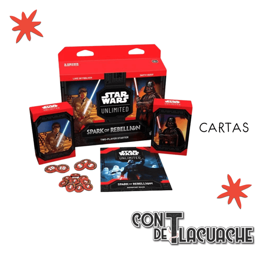 Star Wars Unlimited Spark of Rebellion Two - player starter set | Fantasy Flight Games - Con T de Tlacuache - Fantasy Flight Games