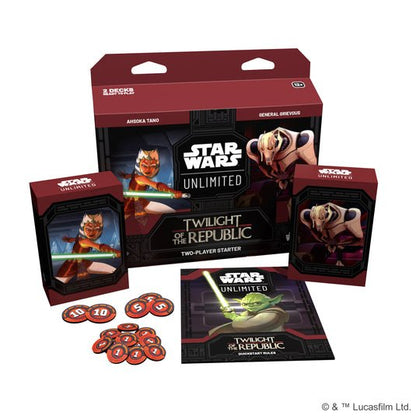 Star Wars: Unlimited – Twilight of the Republic: Two-Player Starter - Con T de Tlacuache - Fantasy Flight Games