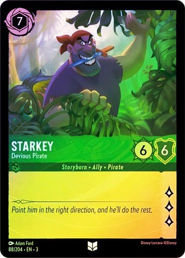 Starkey - Devious Pirate (Cold Foil) - Con T de Tlacuache - Ravensburger