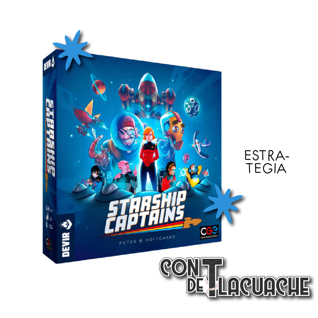 Starship Captains | Devir - Con T de Tlacuache - Devir