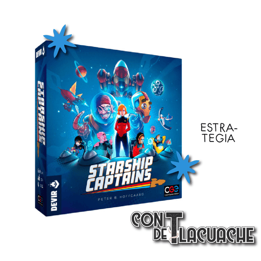Starship Captains | Devir - Con T de Tlacuache - Devir
