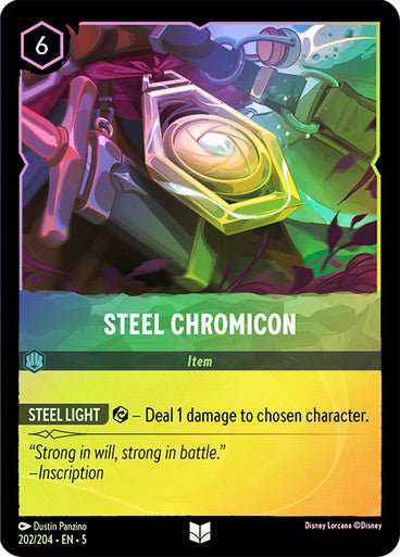 Steel Chromicon (Cold Foil ) - Con T de Tlacuache - Ravensburger
