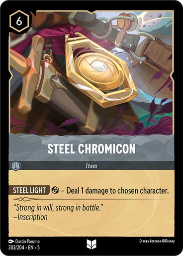 Steel Chromicon (Non - foil ) - Con T de Tlacuache - Ravensburger