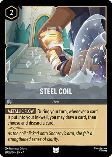 Steel Coil (Non - foil) - Con T de Tlacuache - Ravensburger