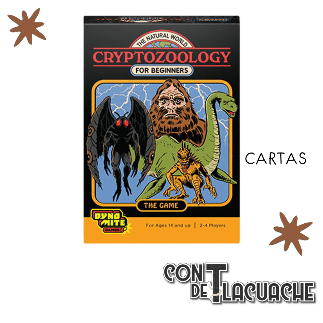 Steven Rhodes: Cryptozoology For Begginers | DYNOMITE GAMES - Con T de Tlacuache - Con T de Tlacuache