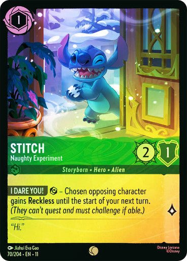 Stitch (Cold Foil) | Ravensburger - Con T de Tlacuache - Ravensburger