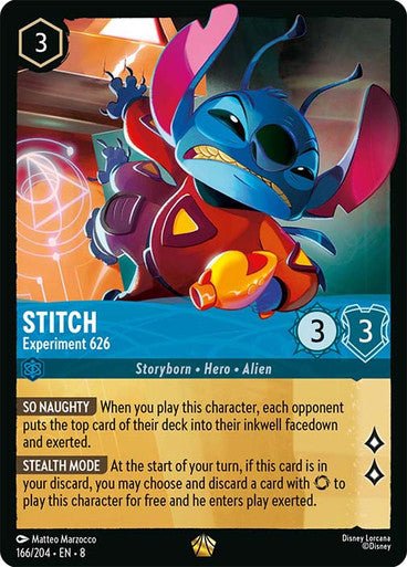 Stitch - Experiment 626 (Non - foil) - Con T de Tlacuache - Ravensburger