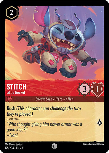 Stitch - Little Rocket (Non-foil)