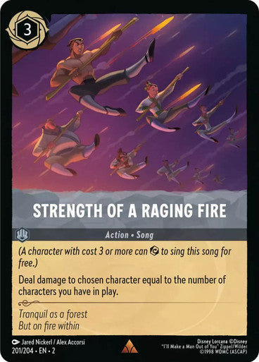 Strength of a Raging Fire (Non-foil)