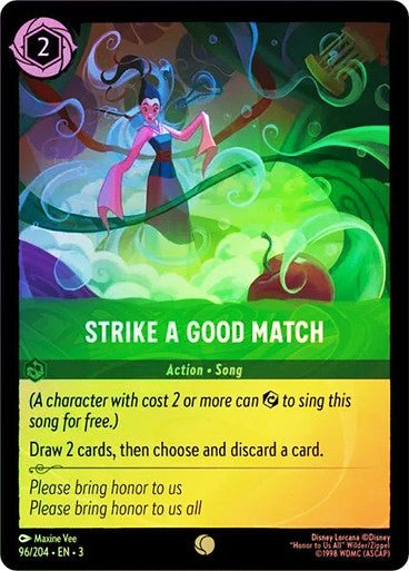Strike a Good Match (Cold Foil) - Con T de Tlacuache - Ravensburger