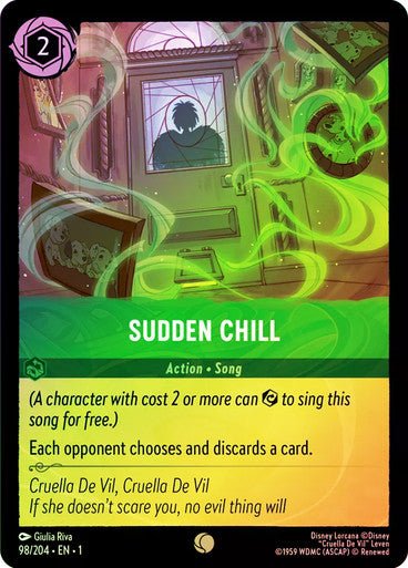 Sudden Chill ( Cold Foil ) - Con T de Tlacuache - Ravensburger