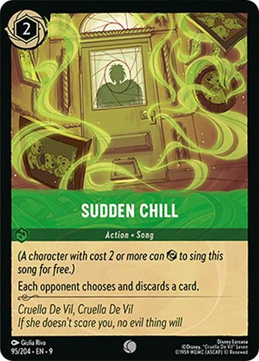 Sudden Chill (Non - foil) - Con T de Tlacuache - Ravensburger