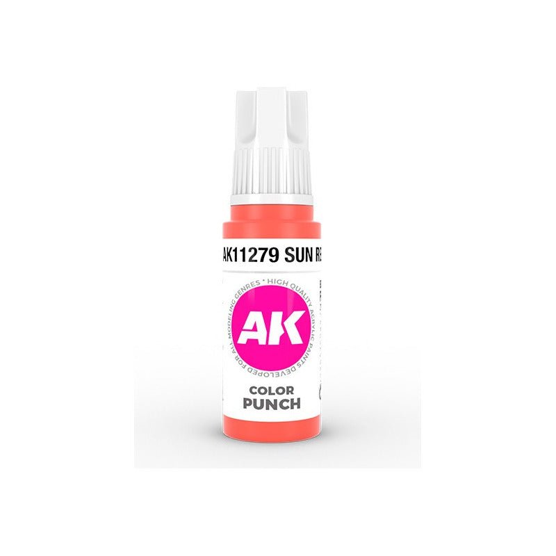 Sun Red Color Punch 17 Ml | Ak Interactive - Con T de Tlacuache - AK Interactive