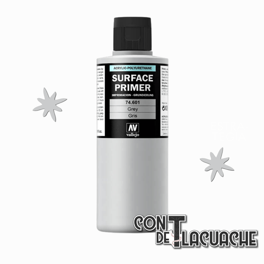 Surface Primer Grey 74601 (200ml) | Vallejo - Con T de Tlacuache - Vallejo