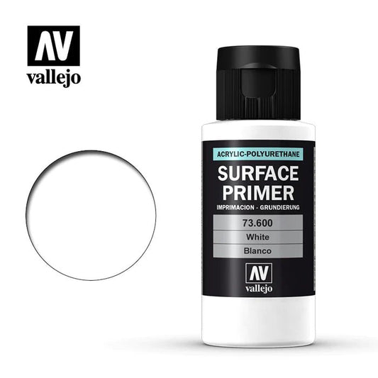 Surface Primer White (60ml) | Vallejo - Con T de Tlacuache - Vallejo