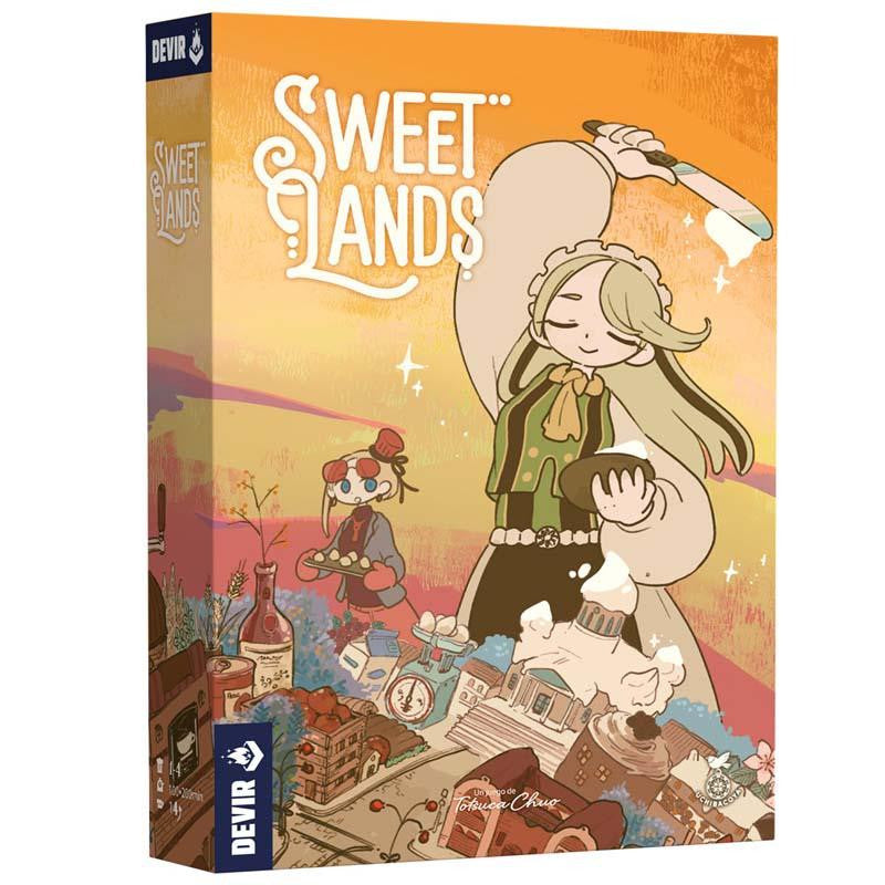 Sweet Lands juego en caja de Devir