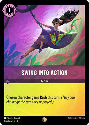 Swing into Action ( Cold Foil ) | Ravesburger - Con T de Tlacuache - Ravensburger