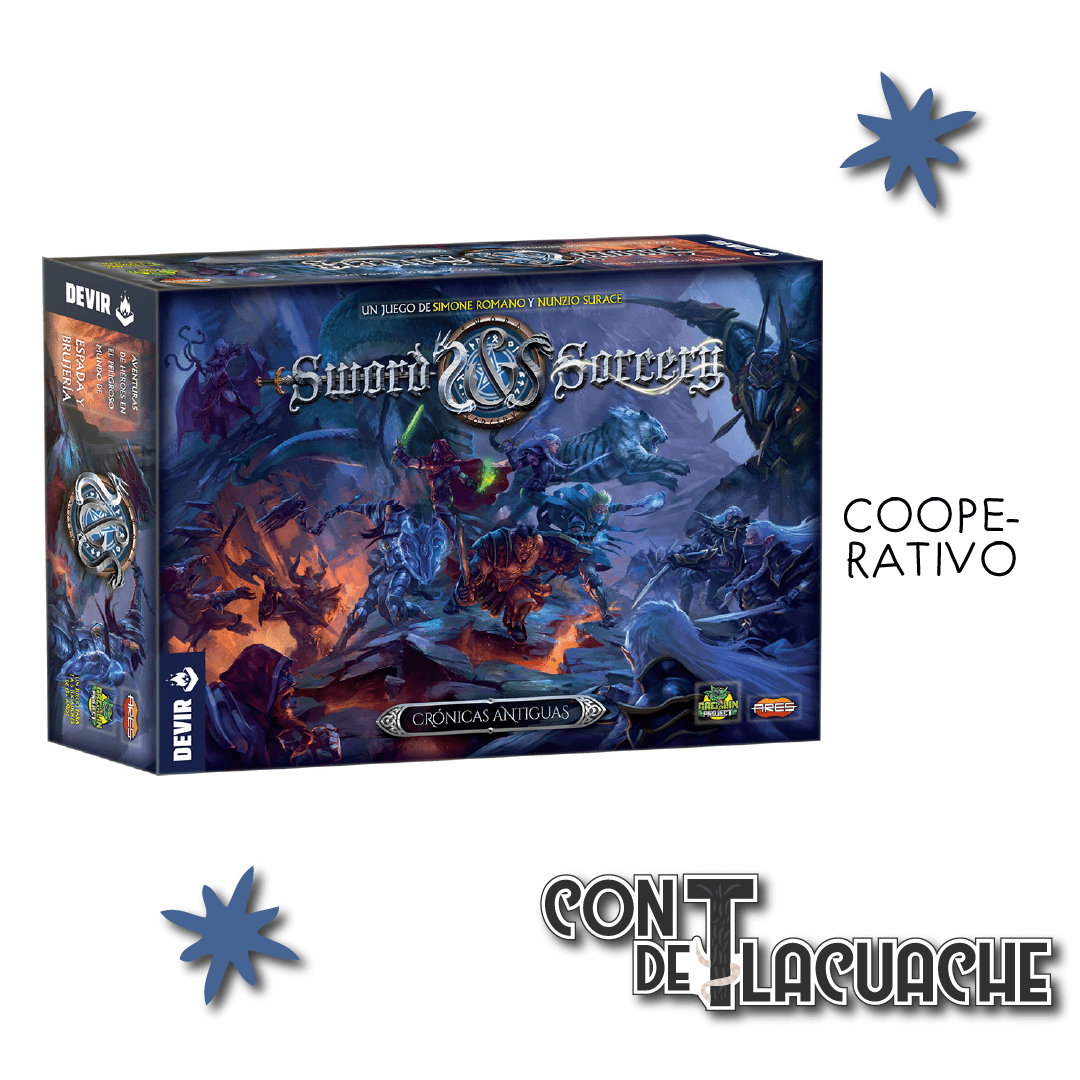 Sword and Sorcery Crónicas Antiguas | Devir - Con T de Tlacuache - Devir