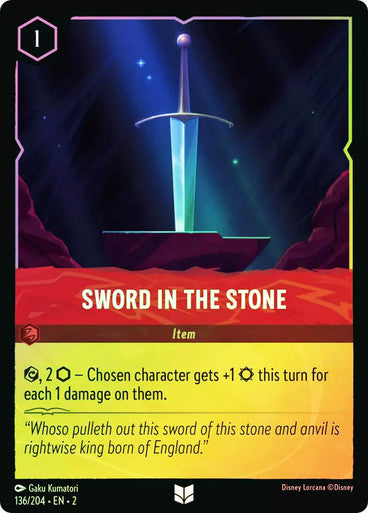 Sword in the Stone (Cold Foil)