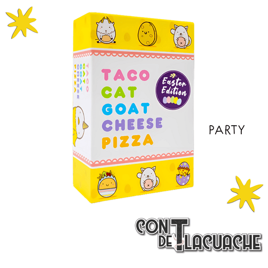 Taco Cat Goat Cheese Pizza Easter Edition - Con T de Tlacuache - Con T de Tlacuache