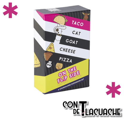 Taco Cat Goat Cheese Pizza Flip Side | Blue Orange - Con T de Tlacuache - Blue Orange