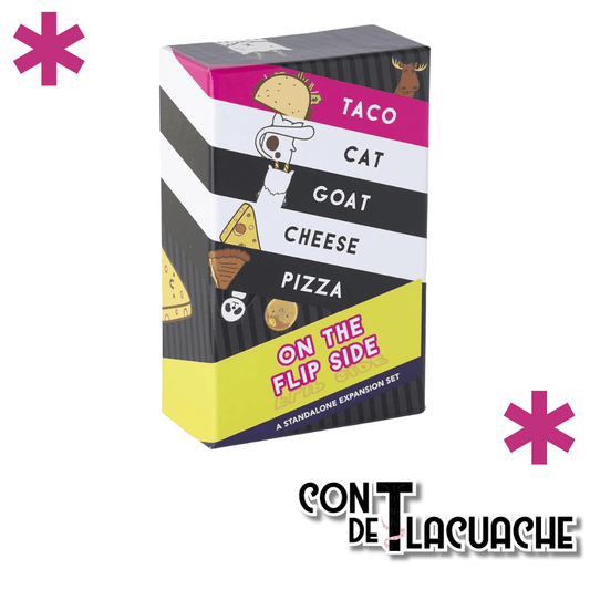 Taco Cat Goat Cheese Pizza Flip Side | Blue Orange - Con T de Tlacuache - Blue Orange