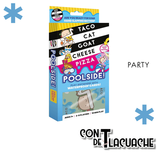 Taco Cat Goat Cheese Pizza Poolside - Con T de Tlacuache - Con T de Tlacuache
