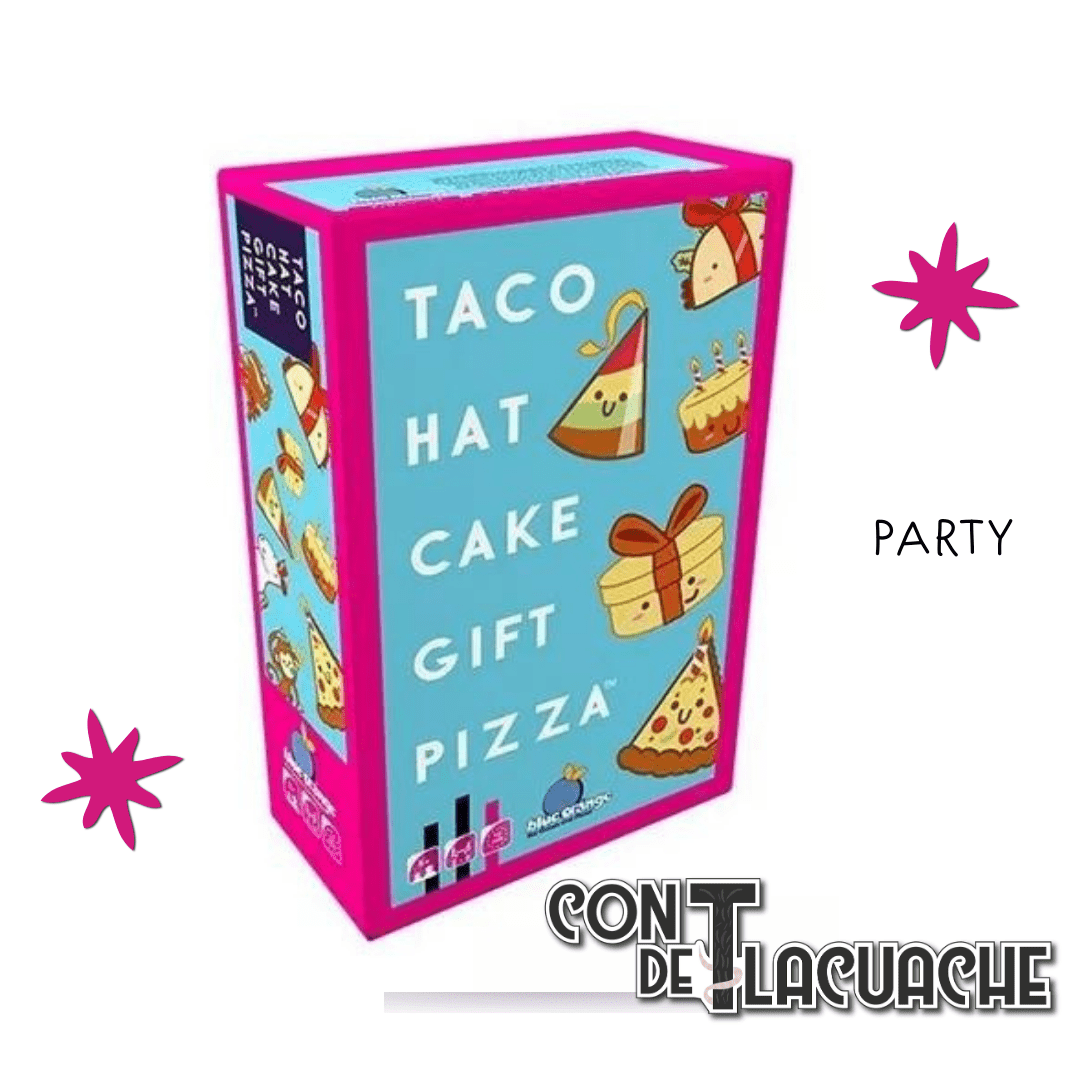 TACO HAT CAKE GIFT PIZZA | Blue Orange - Con T de Tlacuache - Blue Orange