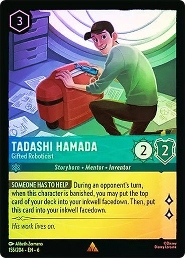 Tadashi Hamada - Gifted Roboticist ( Cold Foil ) - Con T de Tlacuache - Ravensburger