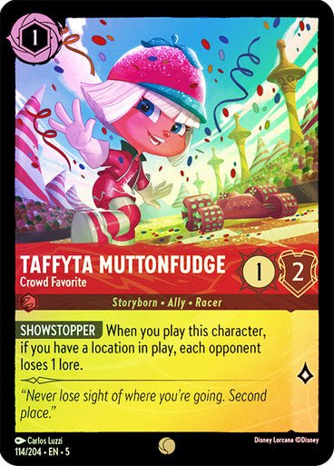Taffyta Muttonfudge - Crowd Favorite (Cold Foil ) - Con T de Tlacuache - Ravensburger