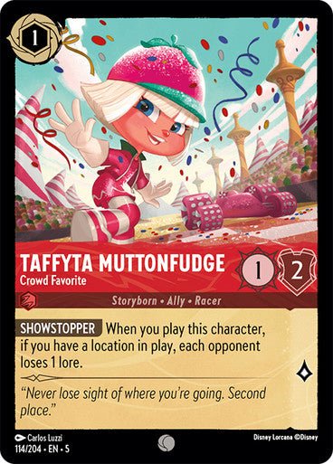 Taffyta Muttonfudge - Crowd Favorite (Non - foil ) - Con T de Tlacuache - Ravensburger